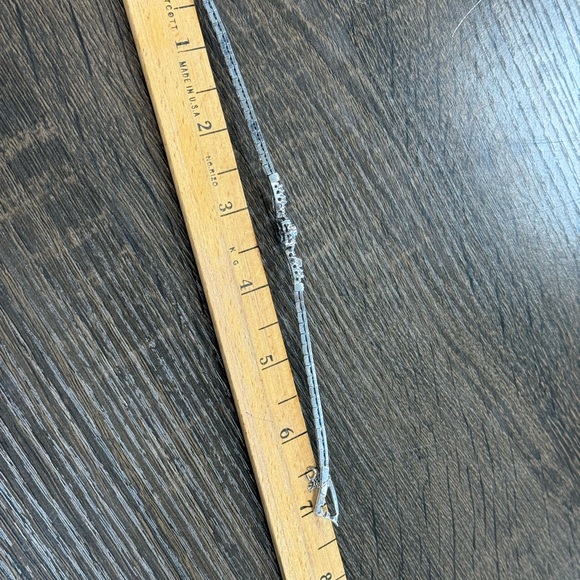 14K white gold and genuine natural diamonds vintage bracelet - Picture 13 of 17